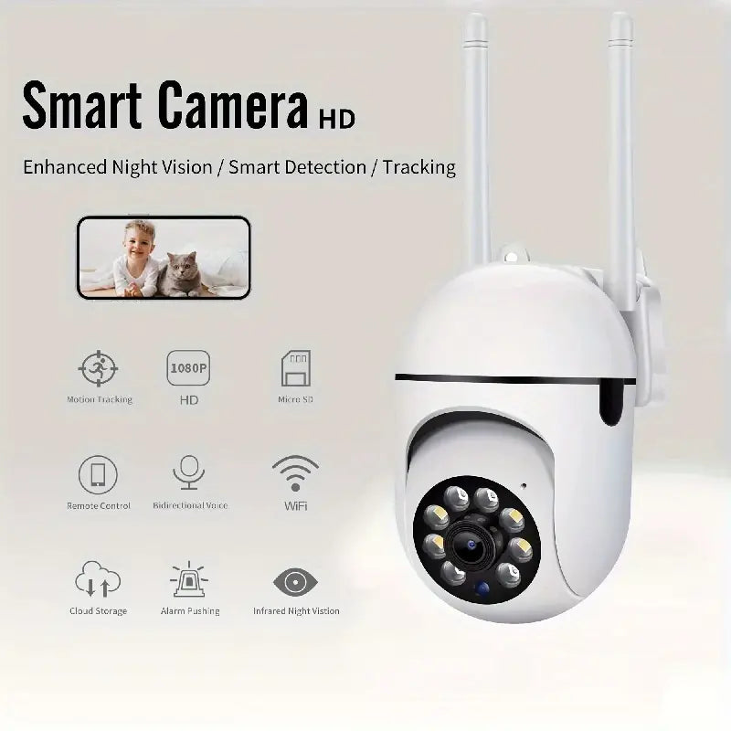 360 Degrees Wireless WIFI PAN Tilt Full HD