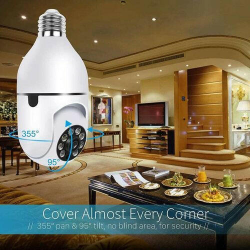 WiFi Smart Bulb Camera 360