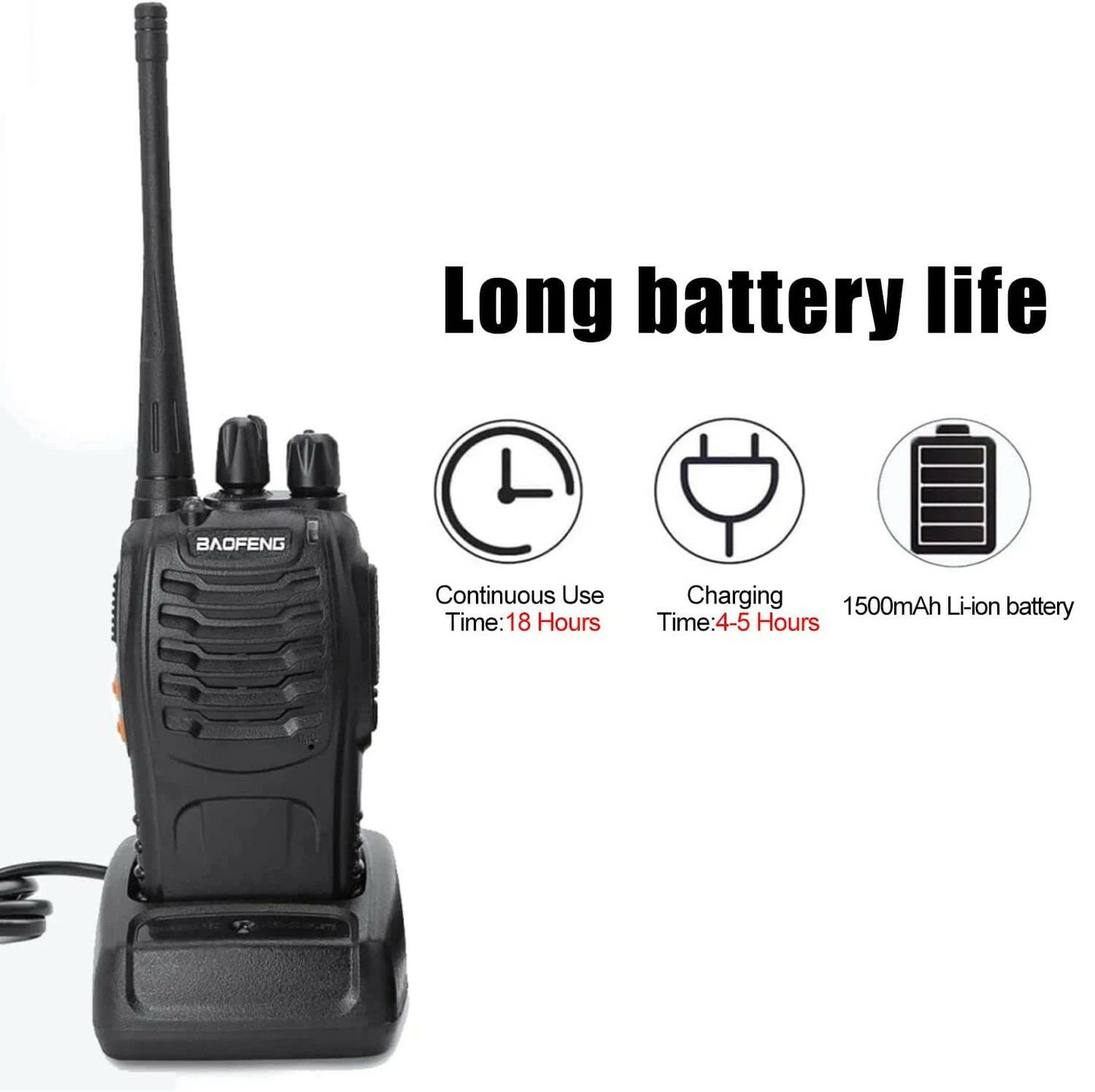 Walkie Talkie 2 Way Radio Baofeng BF-888s  Long Range