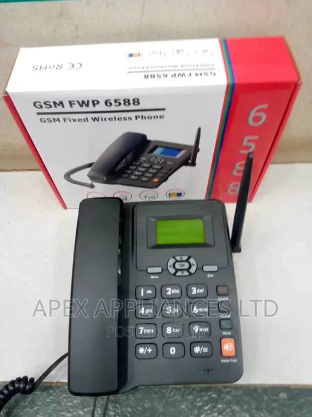 Simcard Landline Desktop Phone for Home & Offices