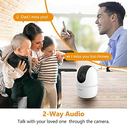 IMOU 360° 1080P Full HD Security CCTV Camera, Human Detection With Motion Tracking