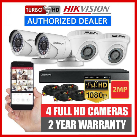 HD CCTV camera 1080P 4KIT FULL Package