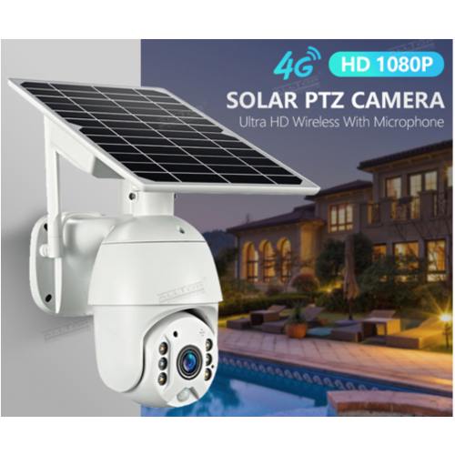 4G Solar PTZ Cctv Camera (Sim Card)