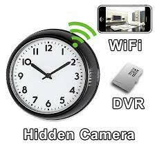 Wall Clock Nanny Camera