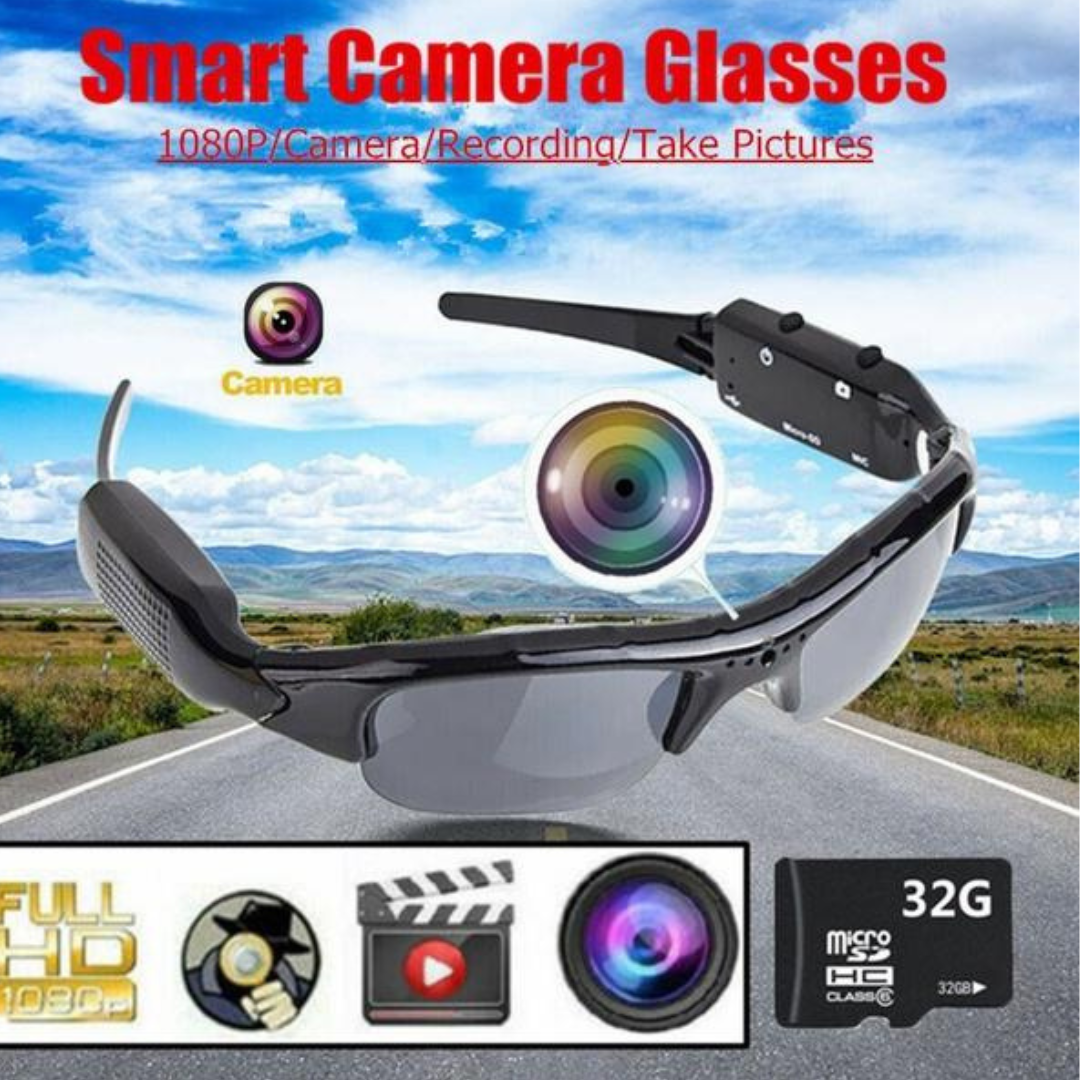 Eyeglasses Camera Recorder 1080P