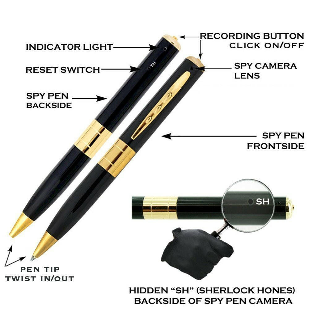 Spy Pen Camera 1080P Full HD Hidden Video Recorder