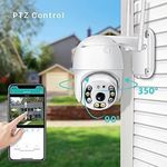 WIRELESS DAY AND NIGHT VISION OUTDOOR SMART WIFI 360° CCTV CAMERA ROTATING PTZ